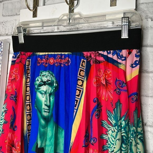 Roman Greece Boho Hippie Pleated Skirt Size Medium - Picture 4 of 6